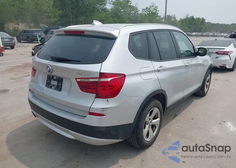 2012 BMW X3 xDrive28I z USA, uszkodzony, nr VIN 5UXWX5C59CL718058